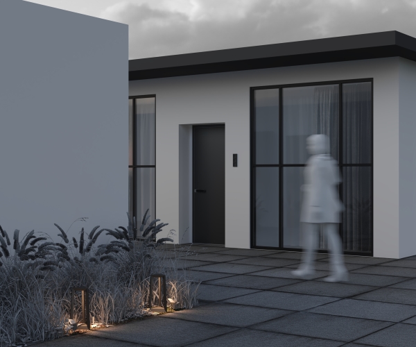 Уличный наземный светильник Luft O466FL-L12B3K