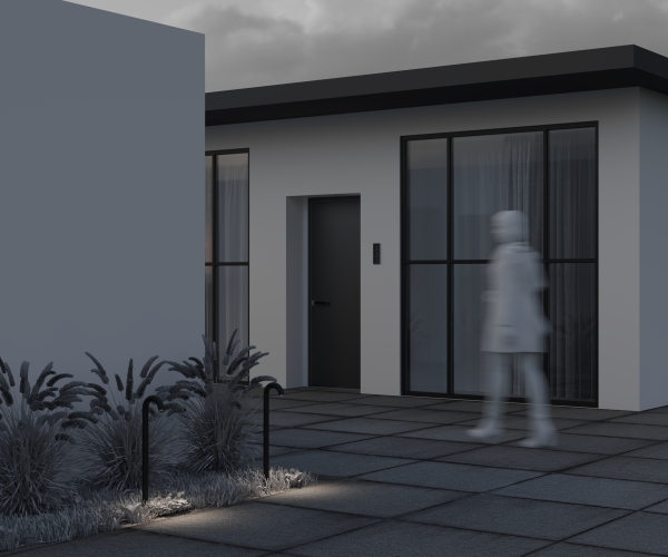 Уличный наземный светильник Lumi O476FL-L4GF3K