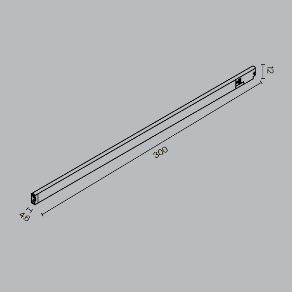 Трековый светильник Basis TR190-1-5W2.7K-B