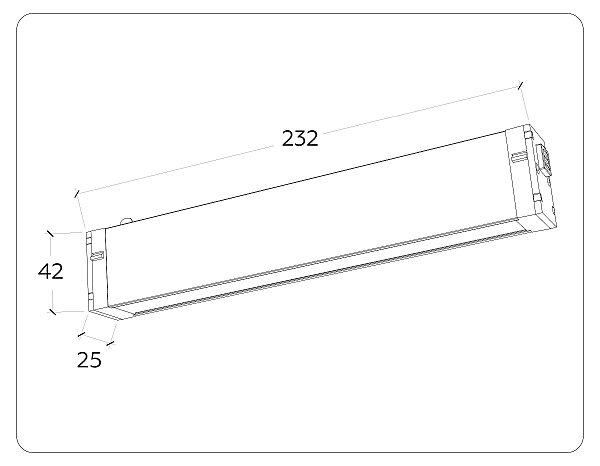 Трековый светильник Magnetic 220V GL1262