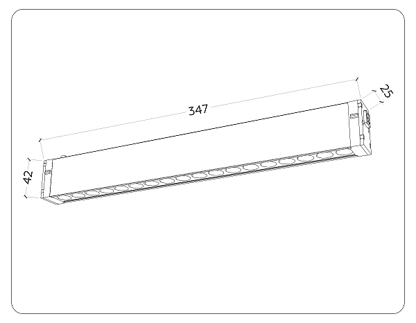 Трековый светильник Magnetic 220V GL1312