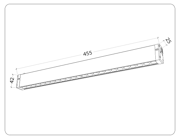Трековый светильник Magnetic 220V GL1313