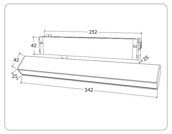 Трековый светильник Magnetic 220V GL1331