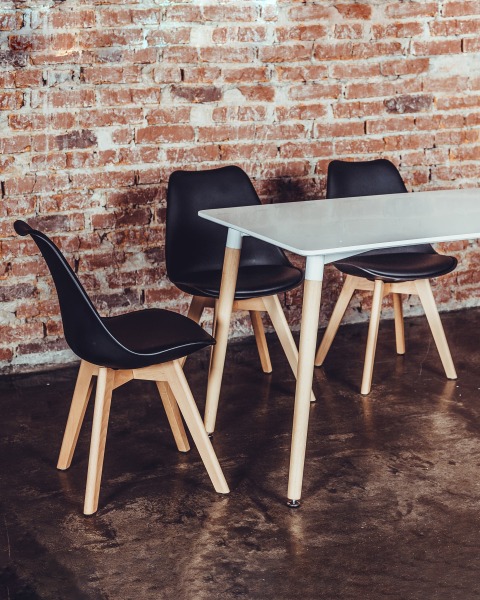 Комплект стульев Frankfurt Y863 black X4