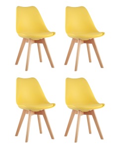 Комплект стульев Frankfurt Y863 yellow X4