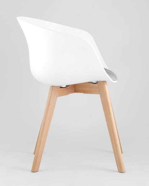 Комплект стульев Libra 8320F WHITE+LIGHT GREY X2