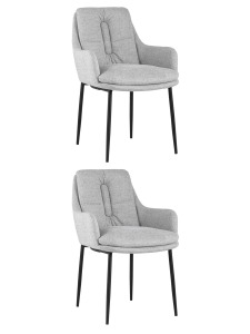 Комплект стульев Саманта 129068 BEL-40 X2