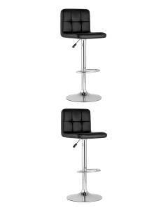 Комплект стульев Stool Group BEGONIA-NP BLACK X2