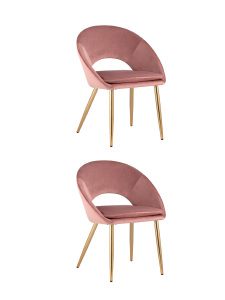 Комплект стульев Кензи KENZIE PINK X2