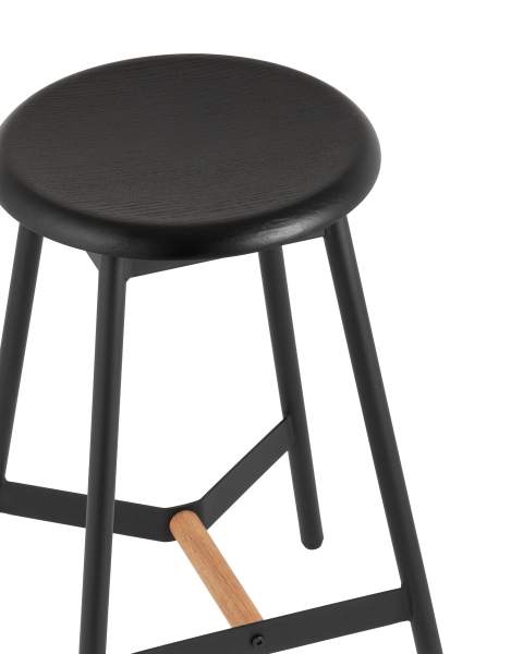 Комплект стульев Stool Group 9117H65 black X1