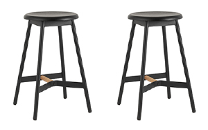 Комплект стульев Stool Group 9117H65 black X1
