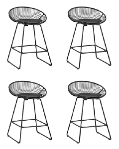 Комплект стульев Stool Group UFO-24A-P11 BL/BL X4