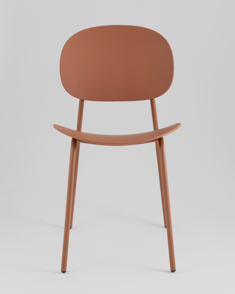 Стул пластиковый Edie D-029 brown 60535