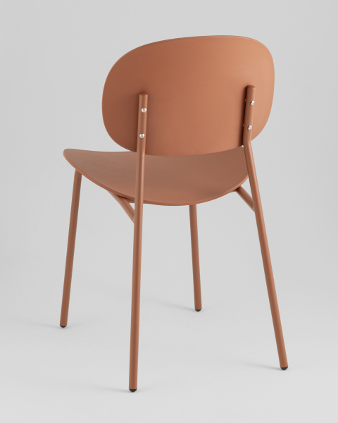 Стул пластиковый Edie D-029 brown 60535