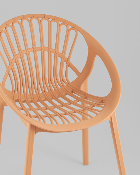 Стул пластиковый Takeo SL-7094 yellow 70185