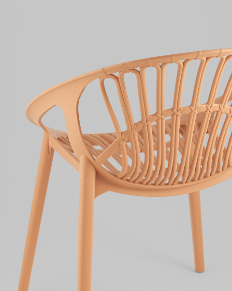 Стул пластиковый Takeo SL-7094 yellow 70185