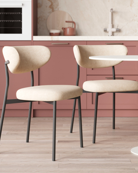 Обеденный стул Ayla DX-2547 MOHAIR-110