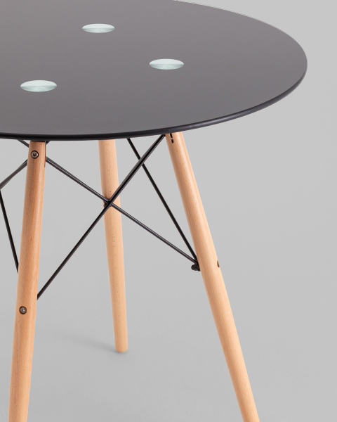 Кухонный стол DSW CHAD BLACK v.2