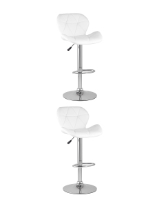 Комплект стульев Stool Group BC-053-NP white X2