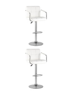 Комплект стульев Малави NEW BC-V003-NP white X2