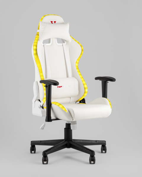 Компьютерное кресло GMM-080 GMM-080WB white-bl.arm