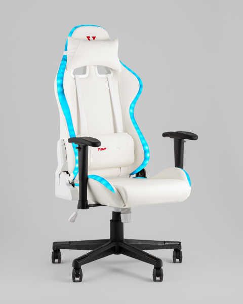 Компьютерное кресло GMM-080 GMM-080WB white-bl.arm