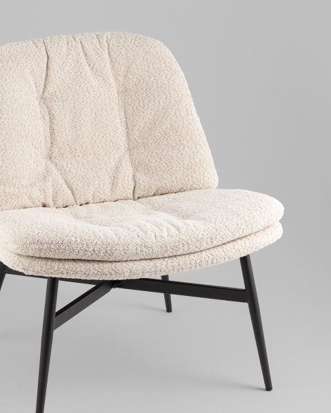 Кресло Tail DM5052-1 BMG857-3 cream