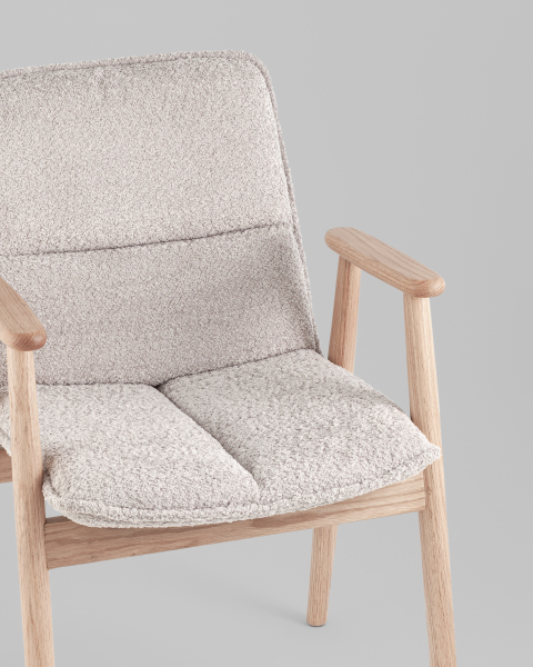 Обеденный стул Philo DM4688 RD22086-13 L.grey