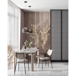 Кухонный стол Stool Group DT5169J-160 CARLA/GRAY top DUAL