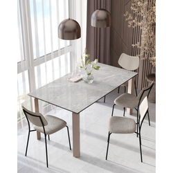 Кухонный стол Stool Group DT5169J-160 CARLA/GRAY top DUAL