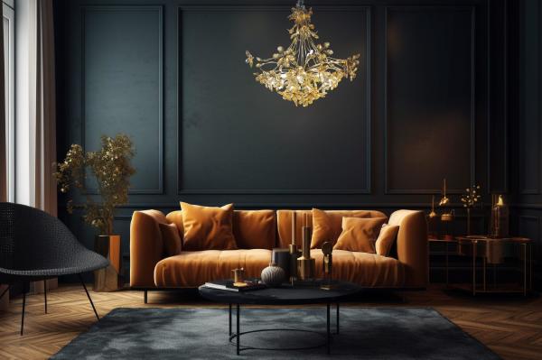 Подвесная люстра Fiori CN814GA/L12