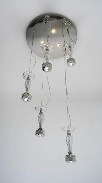 Светильник подвесной Rondo CN819C/L5+3 R