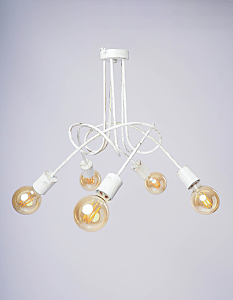 Потолочная люстра Tango White Patina 10125