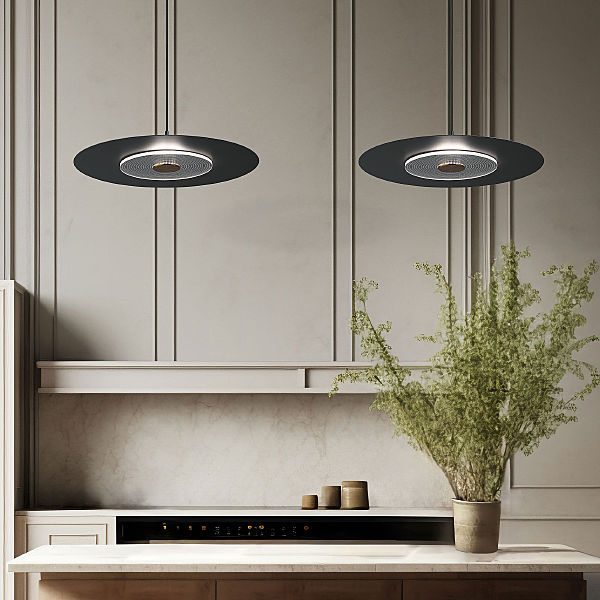Светильник подвесной Kontur 40030/1 LED черный