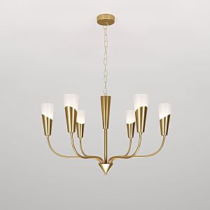 Подвесная люстра Rhyton 60167/6 латунь Smart