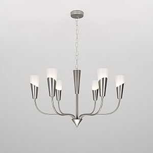 Подвесная люстра Rhyton 60167/6 никель Smart