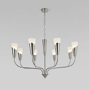 Подвесная люстра Rhyton 60167/8 никель Smart