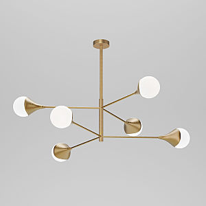 Потолочная люстра Calyx 60168/6 латунь Smart