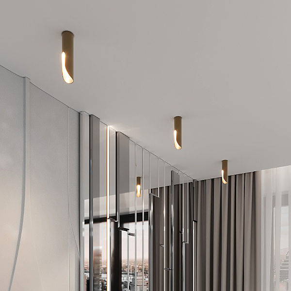 Накладной светильник Apex 25113/LED 7W 3000K латунь