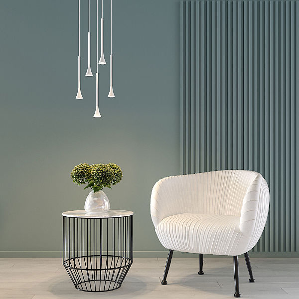 Светильник подвесной Hall 50314 LED 5W 3000K белый