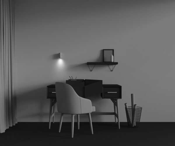 Настенный светильник Calipso C106WL-01-GU10-BS