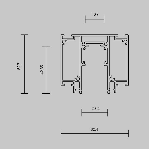 Шинопровод Busbar trunkings Exility TRX034D-422B