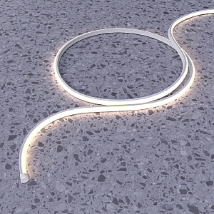 Светодиодный шнур Изгиб вдоль оптической оси 200821