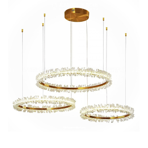 Подвесная люстра MD-012 OMK8832-80+60+40 gold (D3339)
