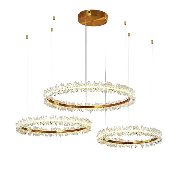 Подвесная люстра MD-012 OMK8832-80+60+40 gold (D3339)