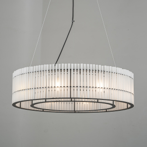 Подвесная люстра KM1293 771198 (KM1293P-8) black/frost