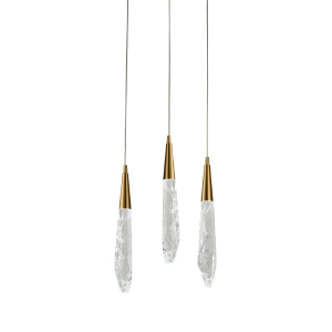 Светильник подвесной OD2438 OD2438-3 gold/clear