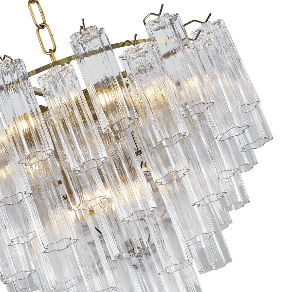 Подвесная люстра OWD2093 OWD2093-D75 gold/clear