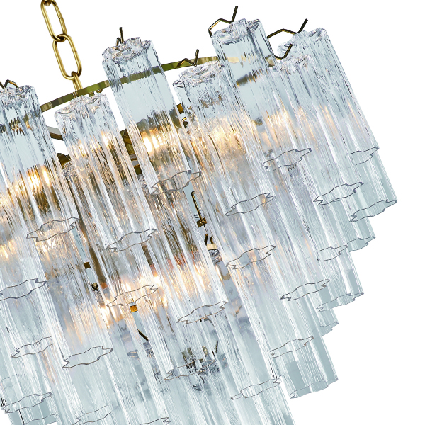 Подвесная люстра OWD2093 OWD2093-D75 gold/clear