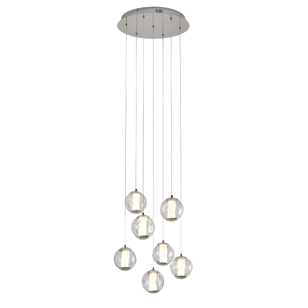 Светильник подвесной OD2437 OD2437-7 gold/clear